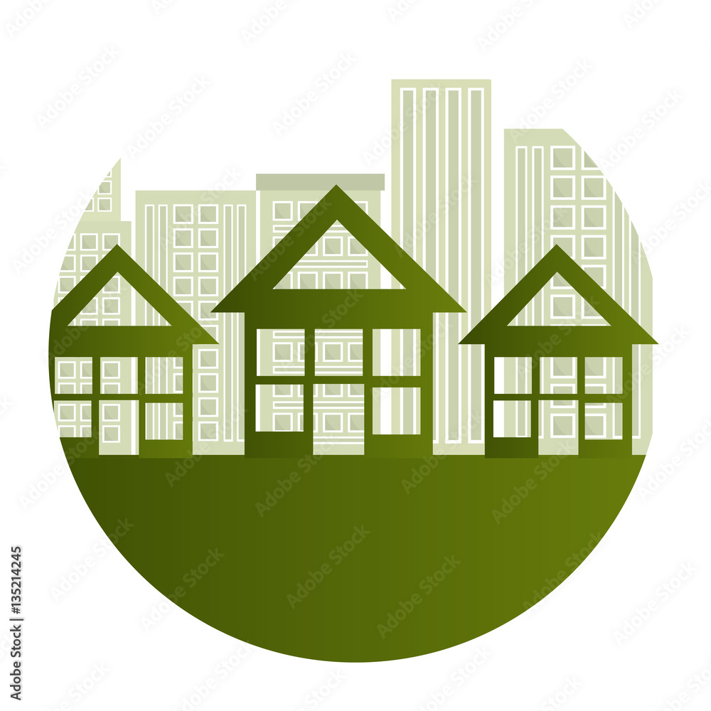 green city ecology buildings vector illustration design green city ecology buildings vector illustration design