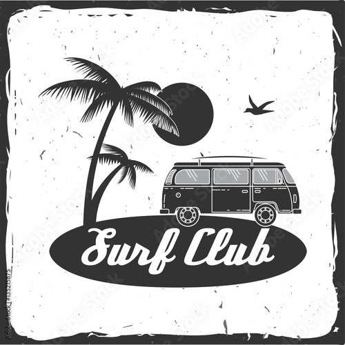 Surf club concept.