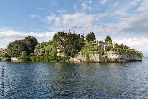 Isloa Bella in Lake Maggiore near Stresa Italy