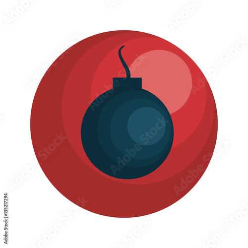 boom explosive isolated icon vector illustration design