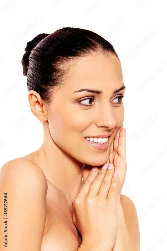 Portrait of beautiful spa woman Portrait of beautiful spa woman