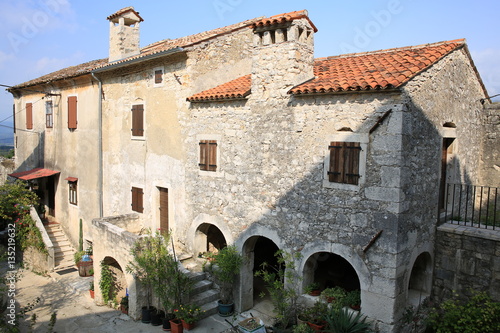 Fototapeta Naklejka Na Ścianę i Meble -  Historic village Krsan in Istria, Croatia