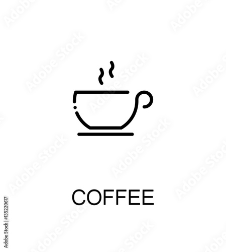 Coffe flat icon