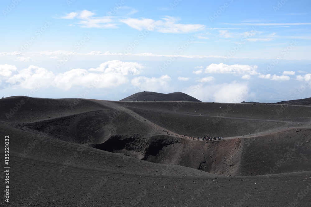 Krater des Torre del Filosofi am Ätna