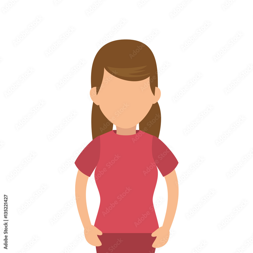 cute woman avatar casual vector illustration design cute woman avatar casual vector illustration design