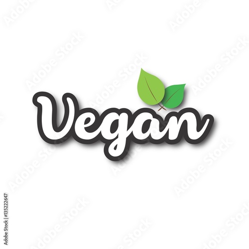 vegan label