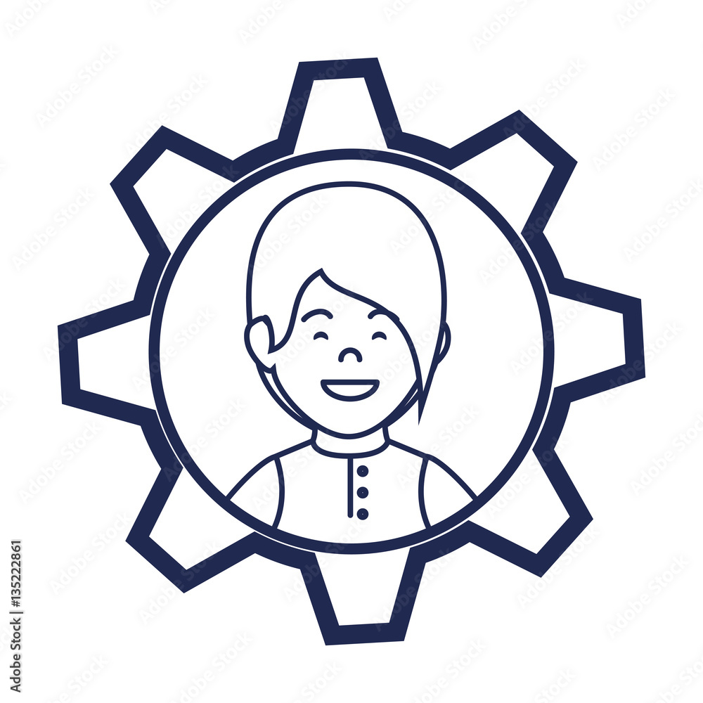 cute woman avatar casual vector illustration design cute woman avatar casual vector illustration design