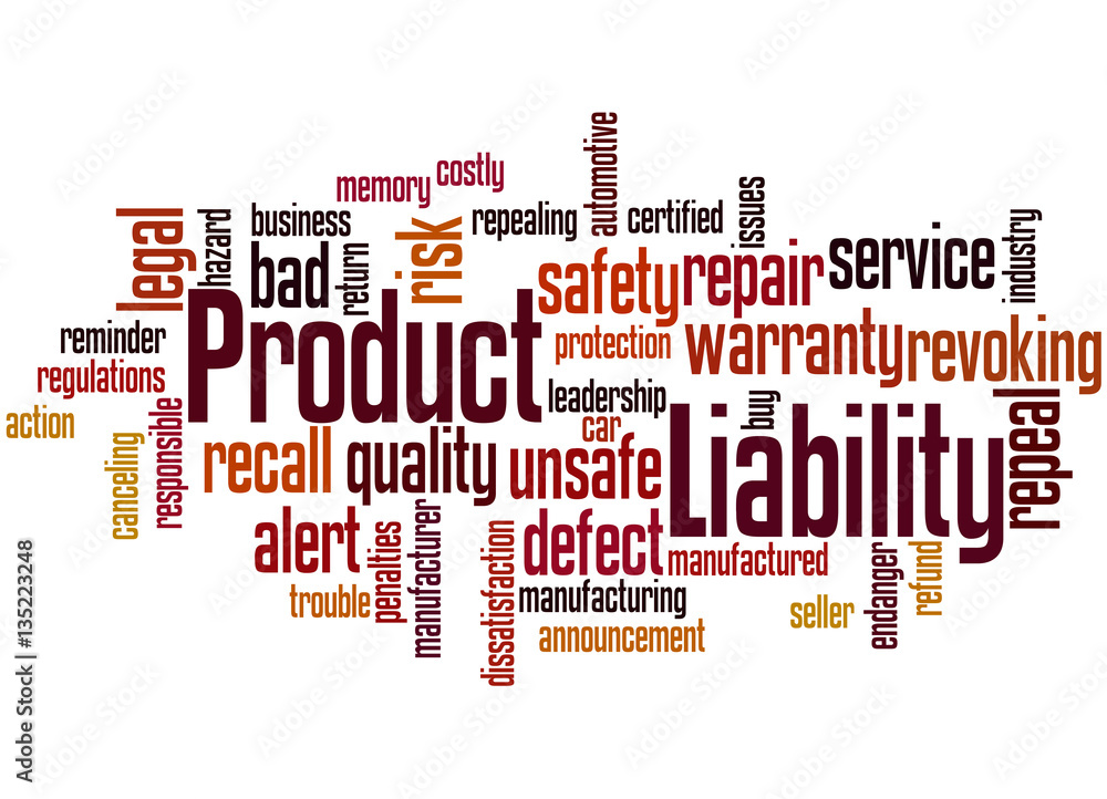 Product Liability, word cloud concept 8 Product Liability, word cloud concept 8