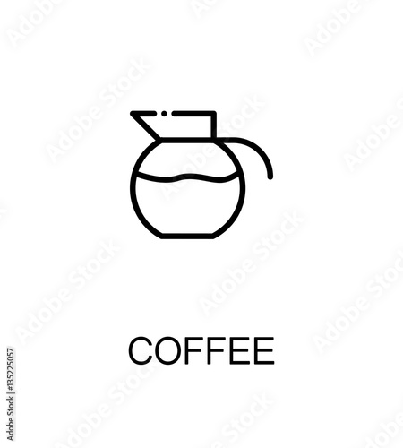 Coffe flat icon