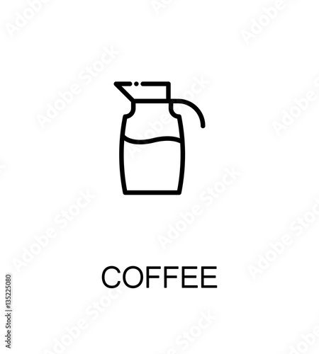 Coffe flat icon