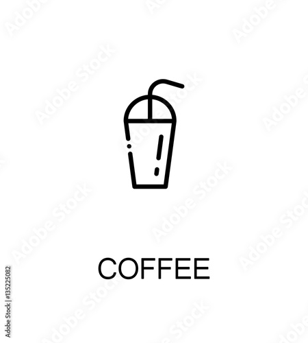 Coffe flat icon