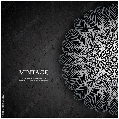 Elegant Indian ornamentation background.Cover soft pastel colors.