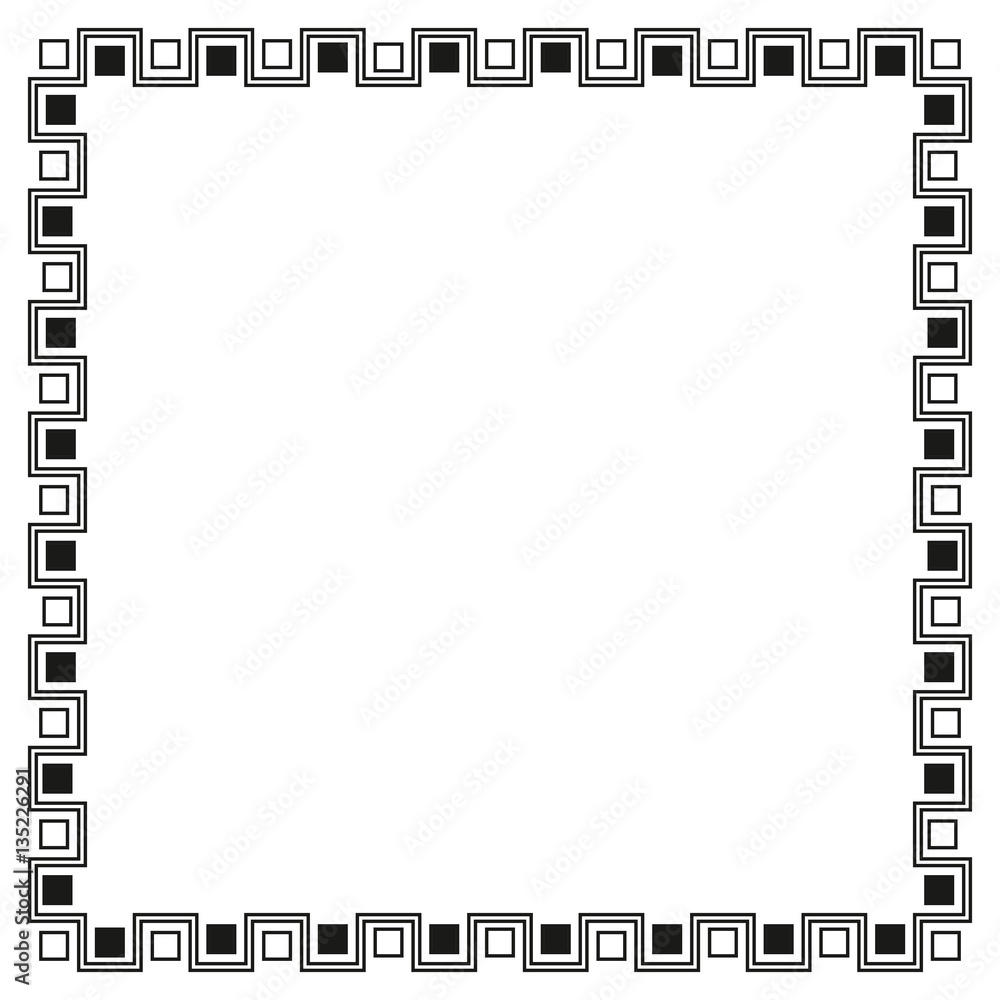 Art Deco black ornamental decorative frame Art Deco black ornamental decorative frame