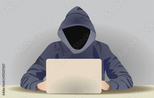 Hacker vector