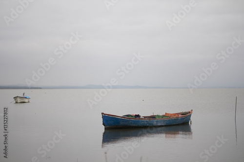 Small Boat on the Lake