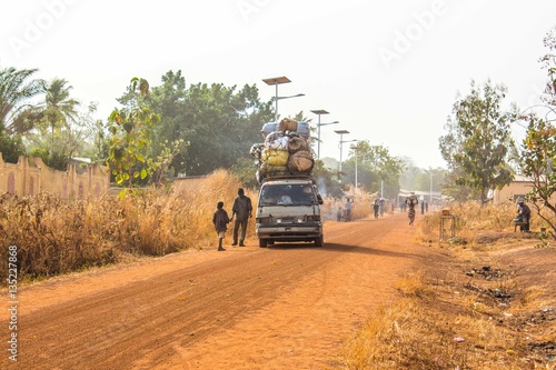 Wall Mural Auf dem Nordhighway nach Benin