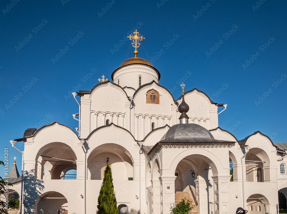 Convent of the Intercession or Pokrovsky monastery in the ancient town of Suzdal