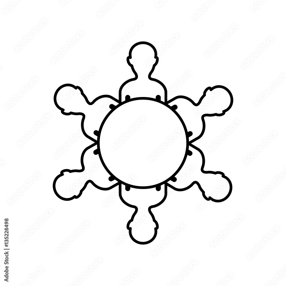 Teamwork people silhouette icon vector illustration graphic design Teamwork people silhouette icon vector illustration graphic design