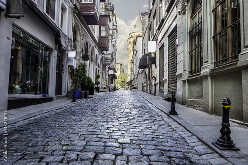 street of istanbul galata