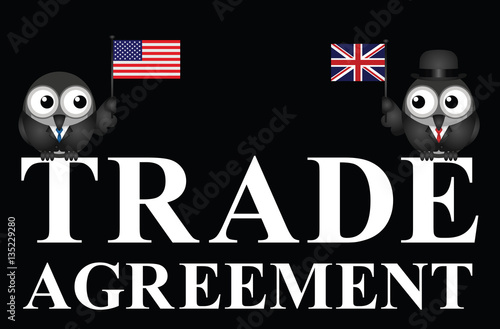 Representation of USA UK transatlantic trade agreement negotiations 