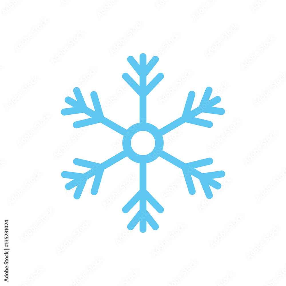 Snowflake winter symbol icon vector illustration graphic design Snowflake winter symbol icon vector illustration graphic design