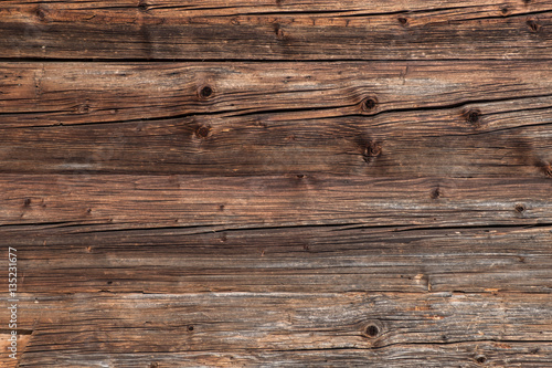 Rustikaler alter Holz Hintergrund als Dekoration und Werbefläche