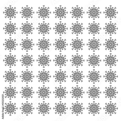 Snowflake winter symbol icon vector illustration graphic design
