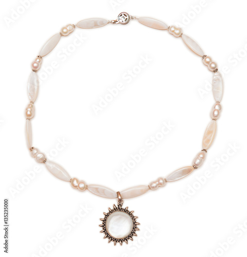 Wallpaper Mural Elegant jewellery isolated on the white background Torontodigital.ca