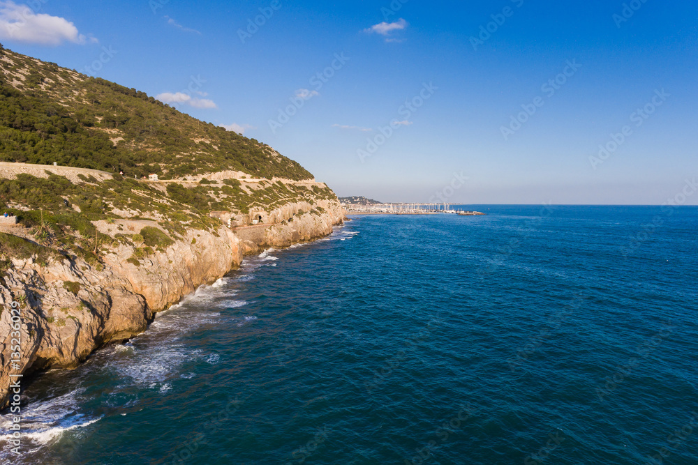 The Mediterranean seashore
