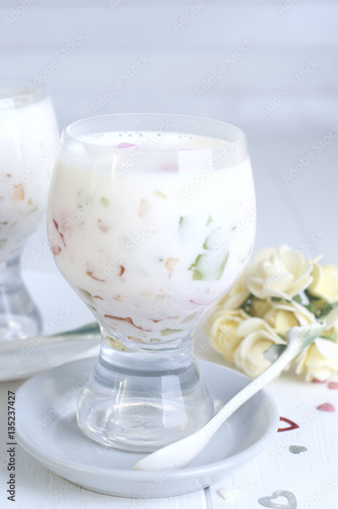 Dessert in a glasses Dessert in a glasses