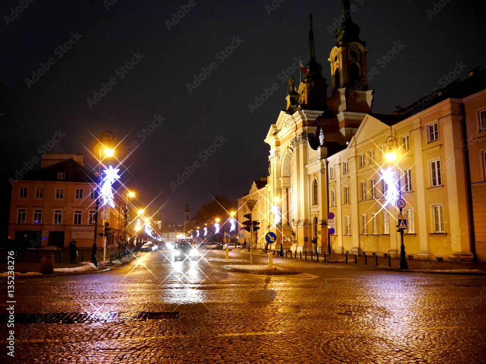 Fototapeta premium miasto w nocy