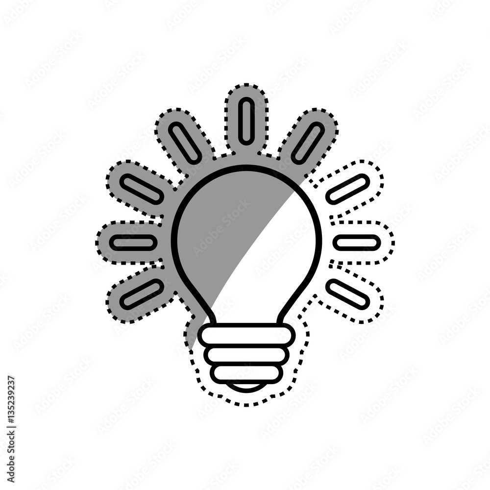 Bulb light energy icon vector illustration graphic design Bulb light energy icon vector illustration graphic design