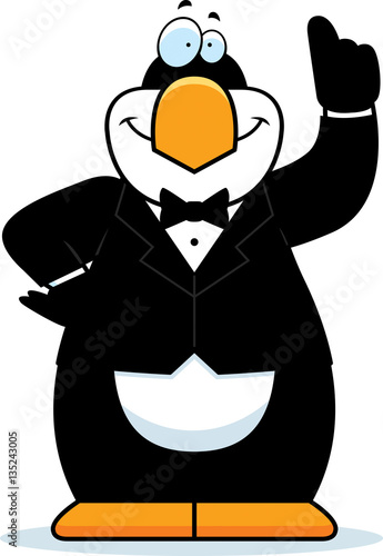 Cartoon Penguin Tuxedo