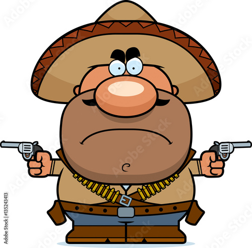 Angry Cartoon Bandito