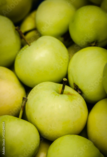 Green Pearmain apples