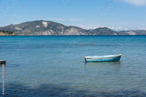 Amazing panorama of Koukla beach, Zakynthos island, Greece