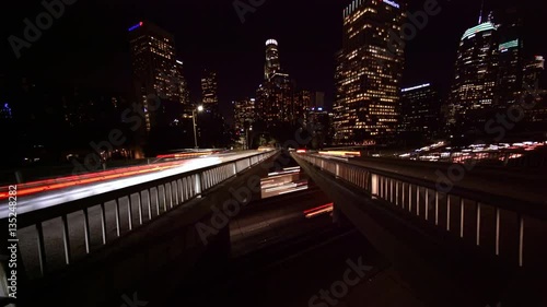 Los Angeles Traffic Long Exposure Light Trails 01