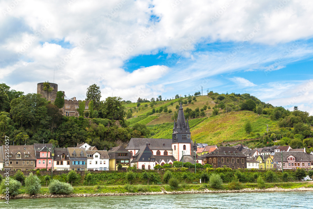 Fototapeta premium Romantic castles in Rhine valley