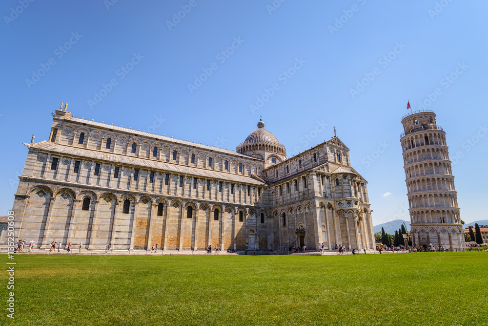 Leaning tower of Pisa and Duomo, Pisa, Italy