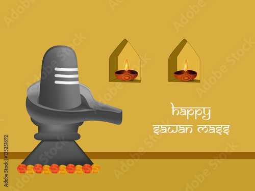 Sawan or Shivratri background