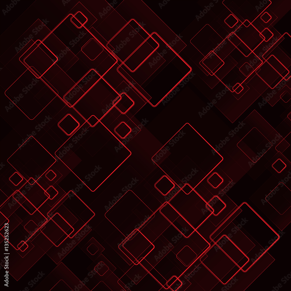 Red squares background. Vector illustration. Red squares background. Vector illustration.