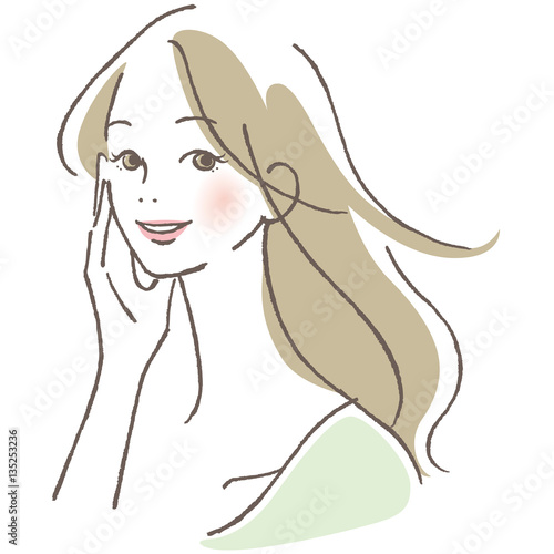 微笑む女性
