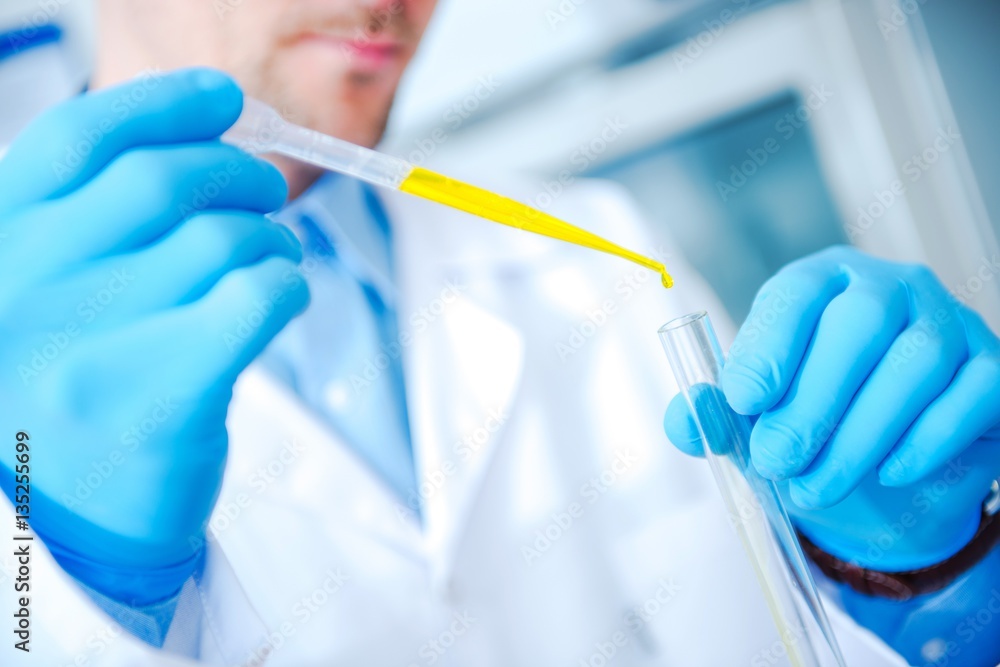Laboratory Technician at Work Laboratory Technician at Work