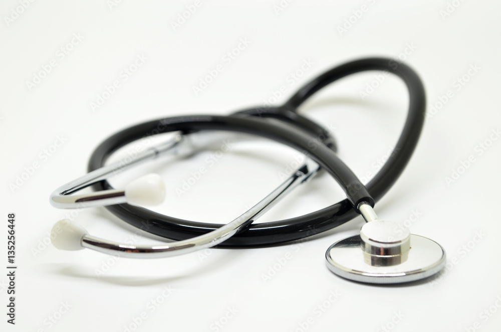 Medical stethoscope isolated Medical stethoscope isolated