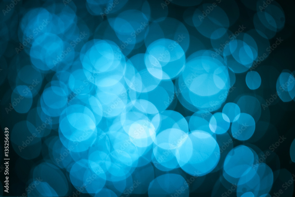 Abstract blue christmas lights as background. Abstract blue christmas lights as background.