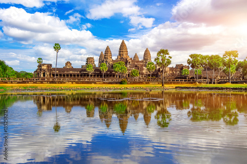 Angkor Wat Temple, Siem reap in Cambodia. © tawatchai1990