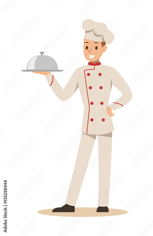 chef cooking in restaurant character design no.6 chef cooking in restaurant character design no.6