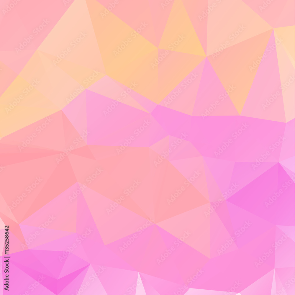 Obraz premium pink low poly background vector