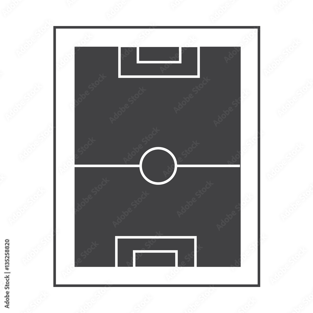 football pitch icon on white background. football pitch sign sym football pitch icon on white background. football pitch sign sym