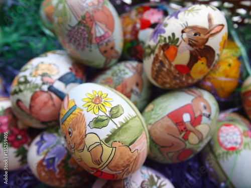 handmade easter eggs